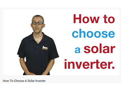 Comment choisir un convertisseur solaire